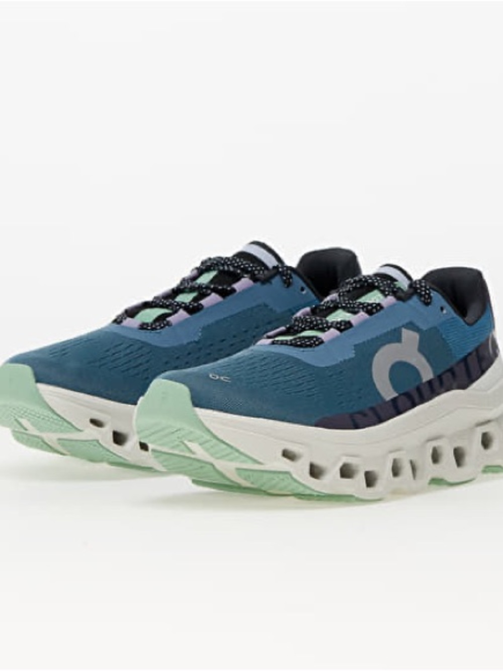 On Running Cloud X CloudTec Running Shoes Blue Green Women’s 7 Athletic